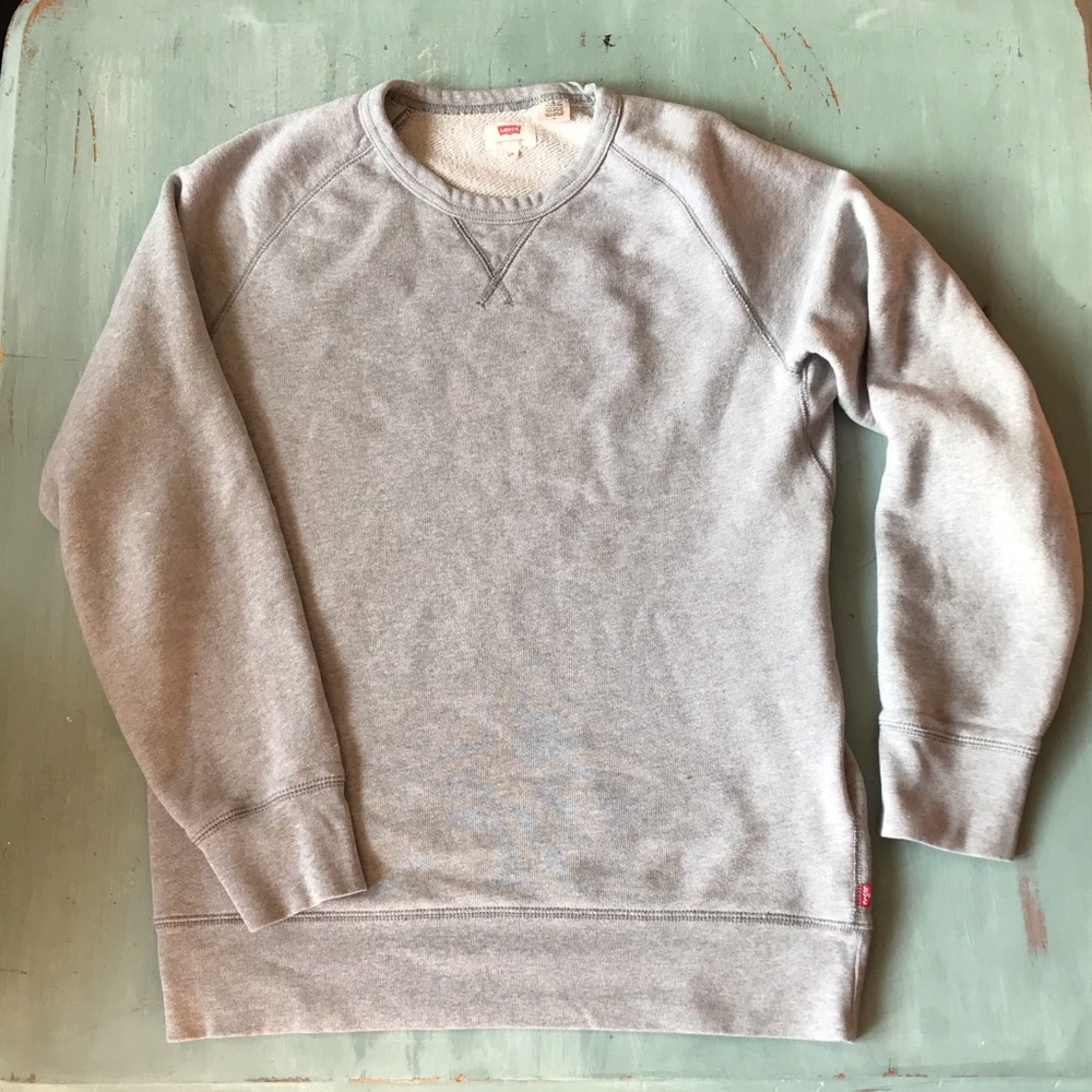 Vintage Levi’s Grey crew neck cotton sweatshirt - Picture 3 of 7